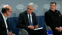 Continuă ofensiva românească la Davos. Dragoș Pîslaru, ministrul Fondurilor Europene, s-a întâlnit cu directorul unei agenții imobiliare și cu CEO-ul unei firme producătoare de termopane