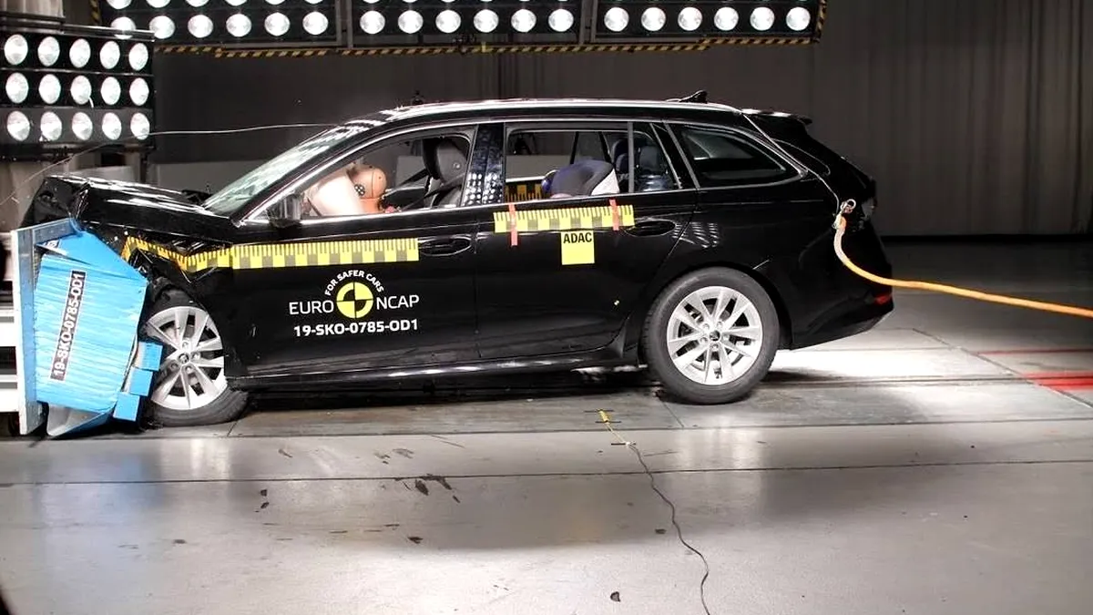 EuroNCAP - Au fost testate Skoda Octavia și Renault Captur