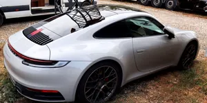 Model Porsche de peste un milion de lei, indisponibilizat de polițiști la Calafat. Șoferul, un bulgar