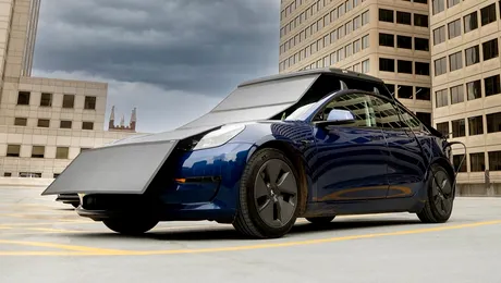 O companie a creat panourile solare care încarcă mașinile electrice atunci când sunt parcate – VIDEO