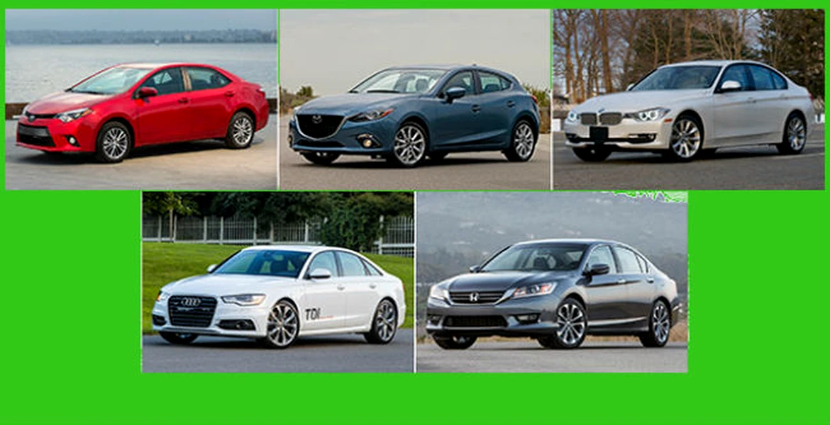 Iată finaliştii competiţiei ”Green Car of the Year” – cine va fi cea mai eco maşină?