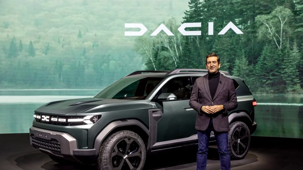 Șoc: Omul care a supervizat designul Dacia Bigster a părăsit compania fără nicio explicație