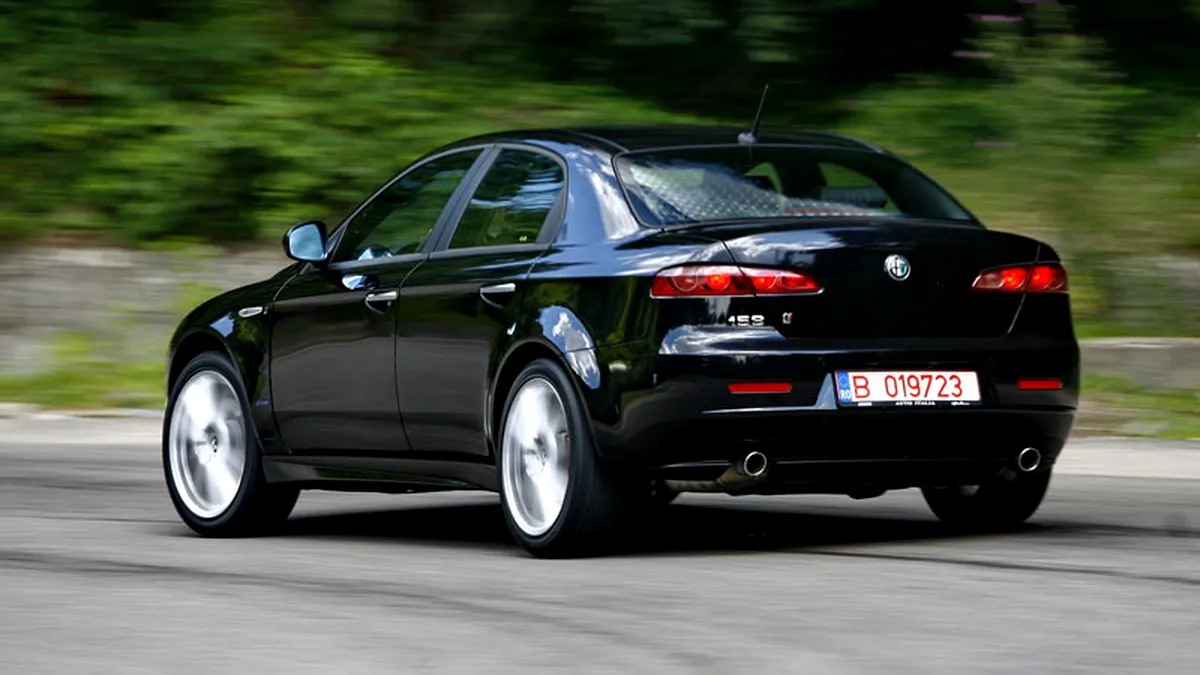 Alfa Romeo 159 2.4 JTDm Ti - Test în Ro