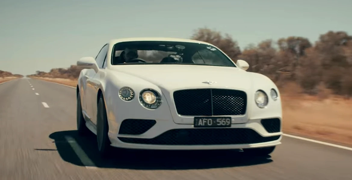 Cum arată un Bentley Continental GT la 320 de KM pe oră – VIDEO