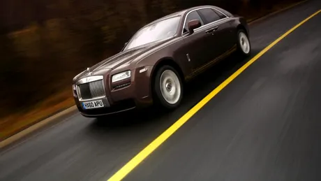 Test în România cu Rolls-Royce Ghost