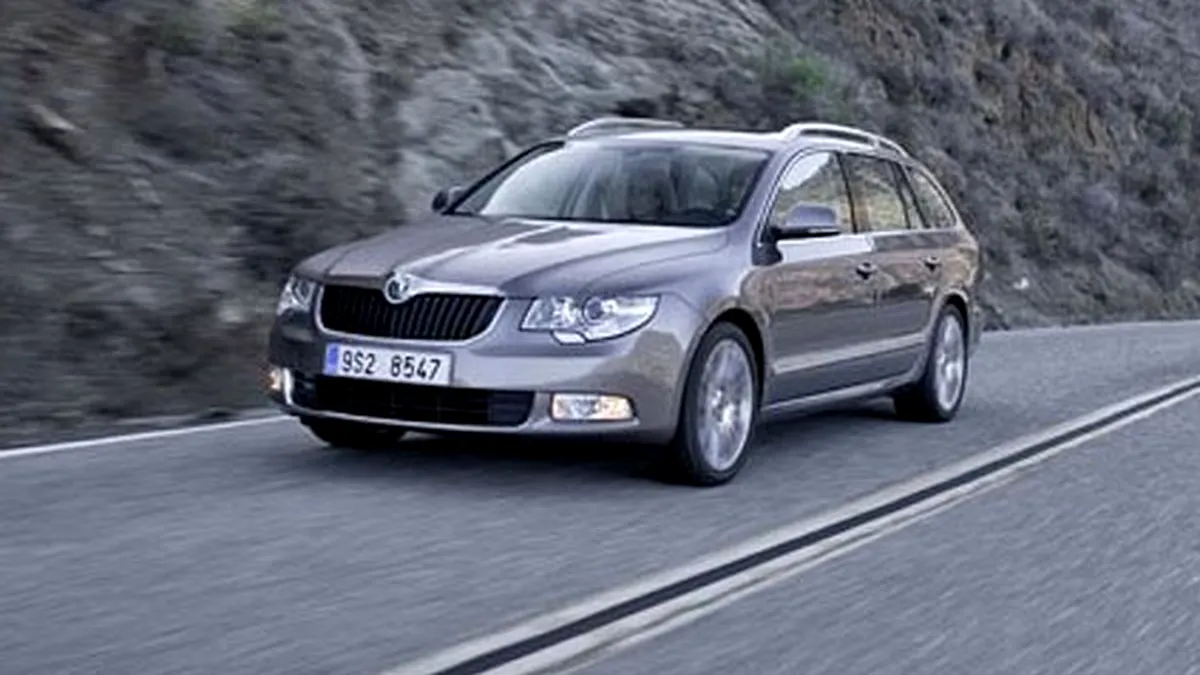 Skoda Superb Combi - Informaţii oficiale