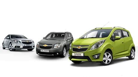 Oferte avantajoase pentru fiecare model Chevrolet