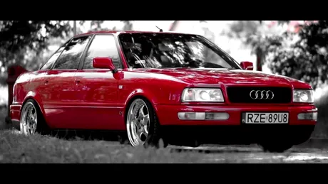 VIDEO: un Audi 80 8C TDI+ din 1992 mai frumos ca niciodată