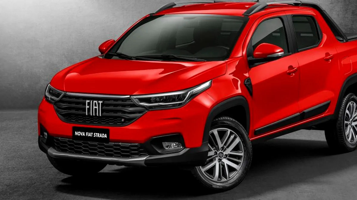 Noul Fiat Strada, rival pentru Dacia Logan pick-up. GALERIE FOTO