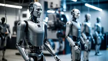 Primul obiectiv major este ca un robot umanoid să ucidă un soldat rus pe front