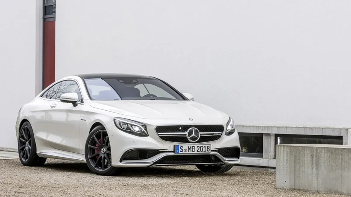 Mercedes-Benz S 63 AMG Coupé este aici