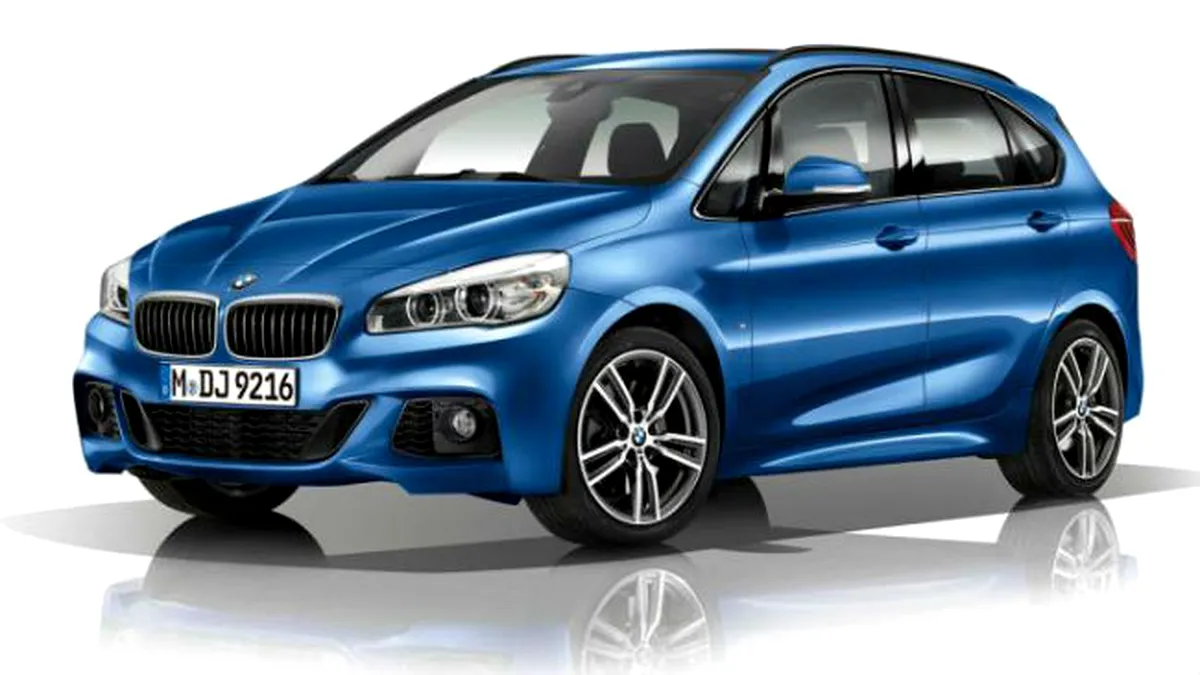 Pentru că, totuşi, e un BMW, Seria 2 Active Tourer oferă şi pachet M Sport