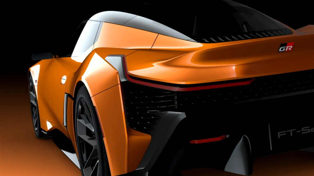 Toyota ar putea lansa un supercar electric în viitor. Primele imagini cu conceptul FT-Se