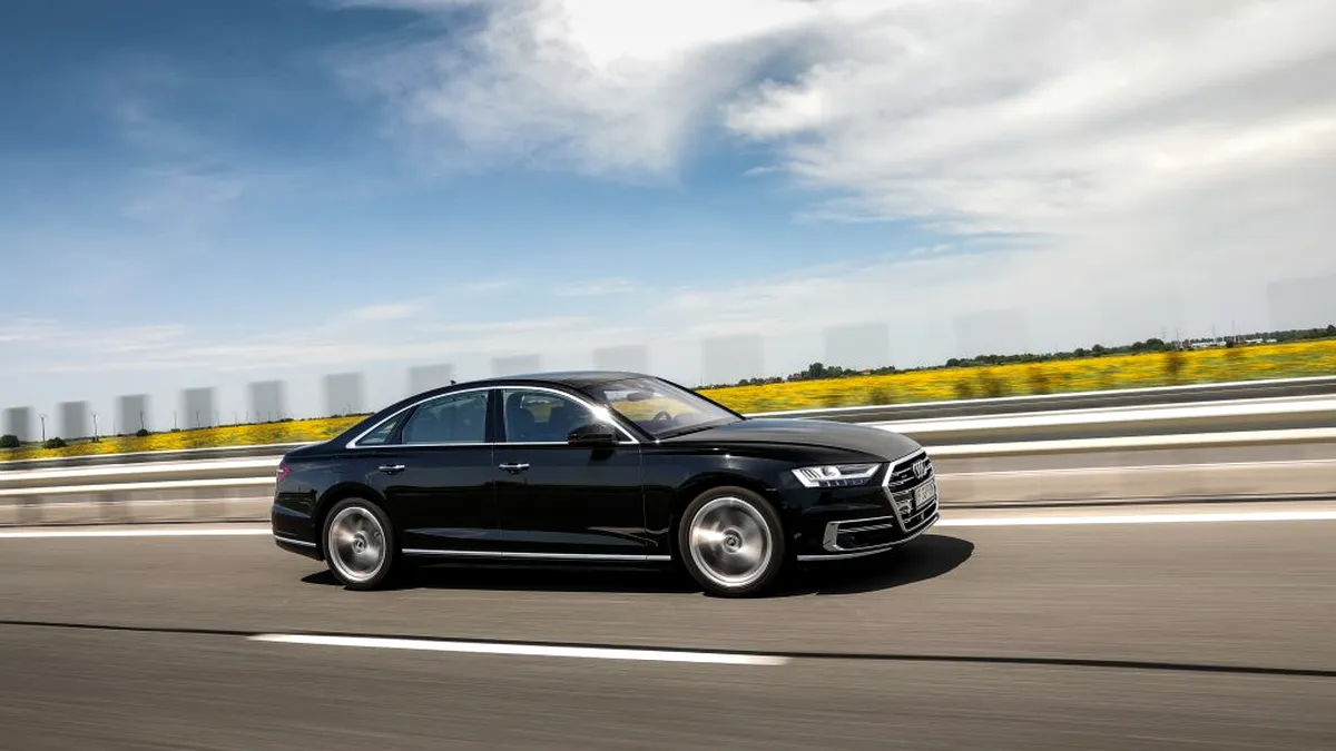 Test drive Audi A8 50 TDI Quattro - Maşina perfectă pentru şofer sau pentru pasager? - GALERIE FOTO şi VIDEO