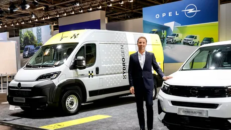 Opel prezintă la IAA Transportation noua utilitară Movano pe hidrogen