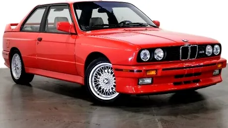 Se vinde un BMW M3 din 1991 cu doar 21.000 de kilometri la bord. A avut un proprietar celebru!