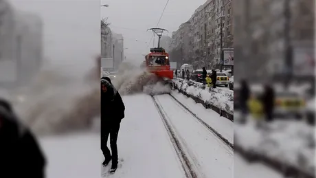 Incidentul s-a întâmplat chiar în staţie (video)