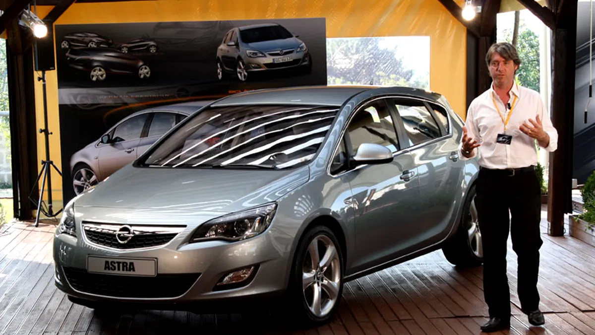 Opel Astra - Interviu cu designerul Malcolm Ward