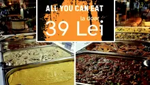 Singurul RESTAURANT din București „all you can eat” la 39 de lei. Ce primești să mănânci, de fapt