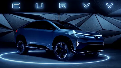 Tata Curvv Concept prefigurează un SUV Coupe electric - VIDEO