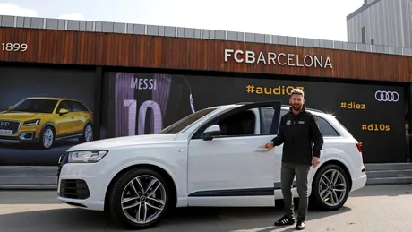 Bătaie pe Audi la Barcelona. Messi şi Suarez şi-au împărţit caii putere [GALERIE FOTO] 