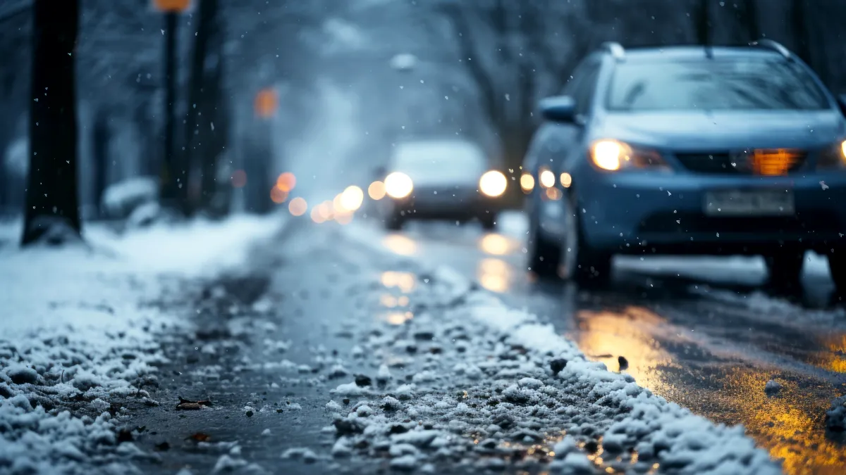 Accidente grave și tamponări din cauza poleiului și ceții. Zonele cu risc major și recomandări pentru șoferi