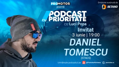 ”Podcast cu Prioritate” ep. 9. Invitat: Daniel Tomescu (STACS)