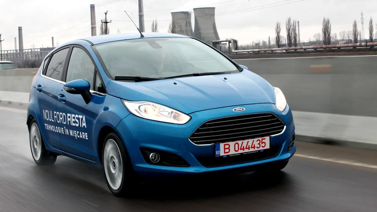 TEST cu Ford Fiesta facelift: îmbunătăţiri în clasa mică