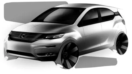 Schiţele de design care au stat la baza noilor Dacia Logan, Sandero şi Sandero Stepway