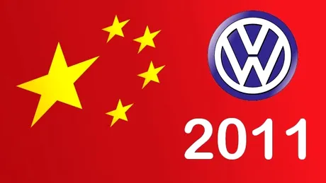 Cele mai vândute mărci din China în 2011: VW, Toyota şi Nissan