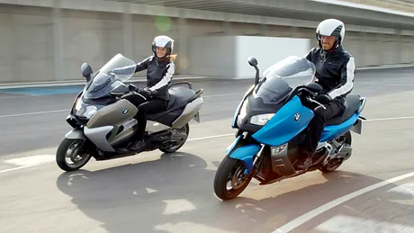 BMW prezintă două maxi-scutere noi