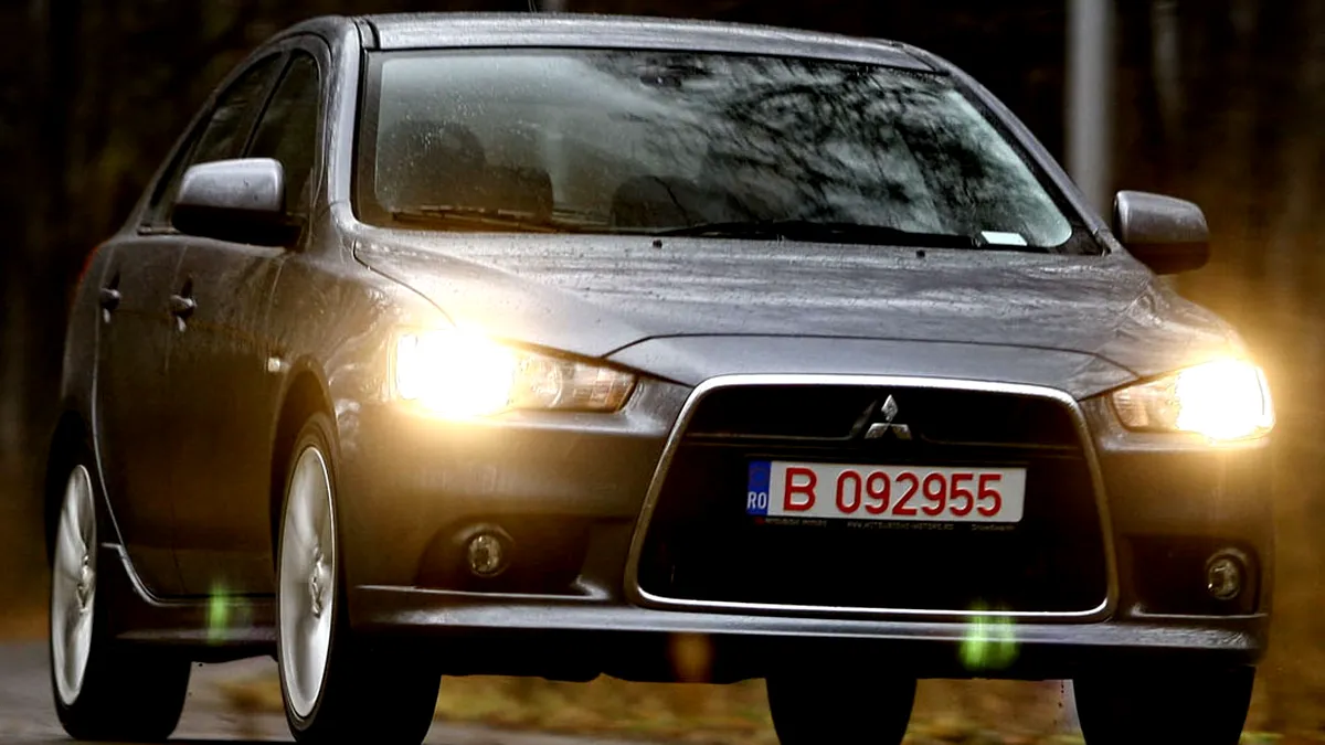 Mitsubishi Lancer Sportback - test în RO