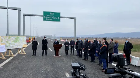 Primul tronson de autostradă din Moldova a fost dat în trafic. Care este limita de viteză?