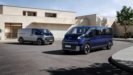 Kia lansează PV7, al doilea model din gama sa de autoutilitare electrice. Rivalul pentru Renault Trafic E-Tech. disponibil în două versiuni: Passenger și Cargo