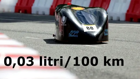 Consum de numai 0,03 litri/100 km - nou record la Shell Eco-Marathon 2014