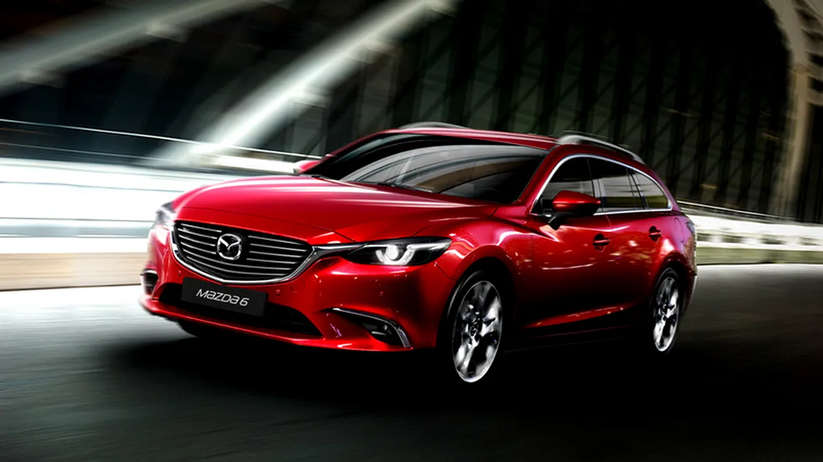 TEST în premieră cu Mazda6 break facelift (2015)