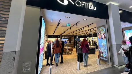 OPTIblu redeschide magazinul din Băneasa și introduce un concept modern de îngrijire a vederii