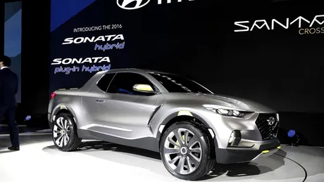 Hyundai lansează un pick-up bazat pe modelul Santa Cruz