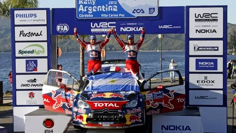 WRC 2012: Loeb câştigă al şaptelea raliu în Argentina