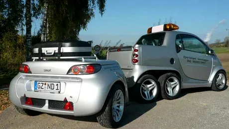 smart SG-01 - smart-ul pick-up cu 6 roţi!
