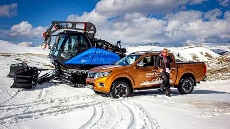 Test drive Nissan Navara: Partenerul de schi perfect