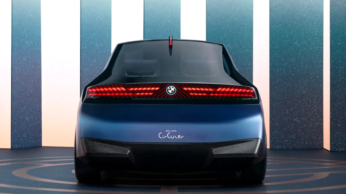 BMW i Vision Circular ilustrează mașinile electrice din viitor - VIDEO