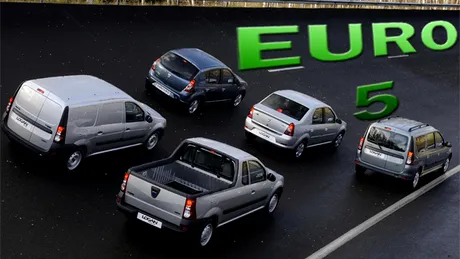 Modelele Dacia vor fi EURO 5 din 2011