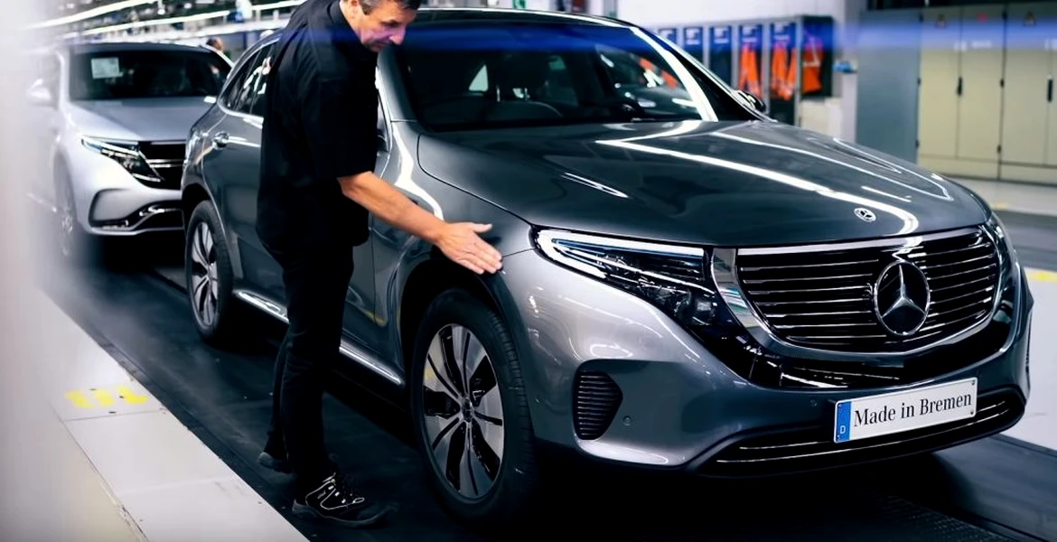 Primul SUV pur electric Mercedes-Benz a început să fie produs în Germania. Ce preţ are modelul EQC – VIDEO