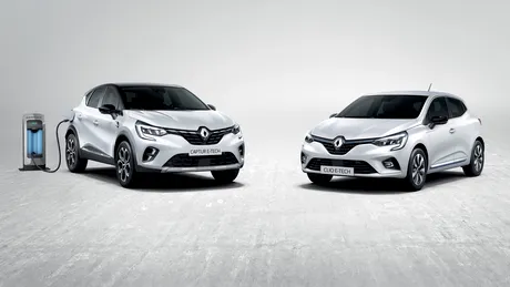 Renault Clio E-Tech și Captur E-Tech Plug-in debutează la Bruxelles