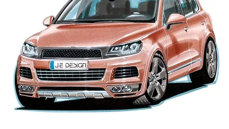 Tuning virtual asupra noului VW Touareg by JE Design