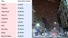 Primăvară cu zăpadă. Pe ce dată cade ultima ninsoare în orașul tău, potrivit meteorologilor ANM și Accuweather