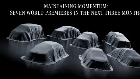 Mercedes-Benz anunță șapte premiere mondiale în următoarele 3 luni. Printre ele se numără G-Class Cabrio și un SUV AMG