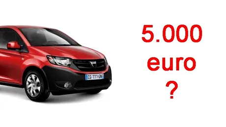 2015 e anul în care va fi lansată Dacia mini, maşina de oraş de numai 5.000 de euro