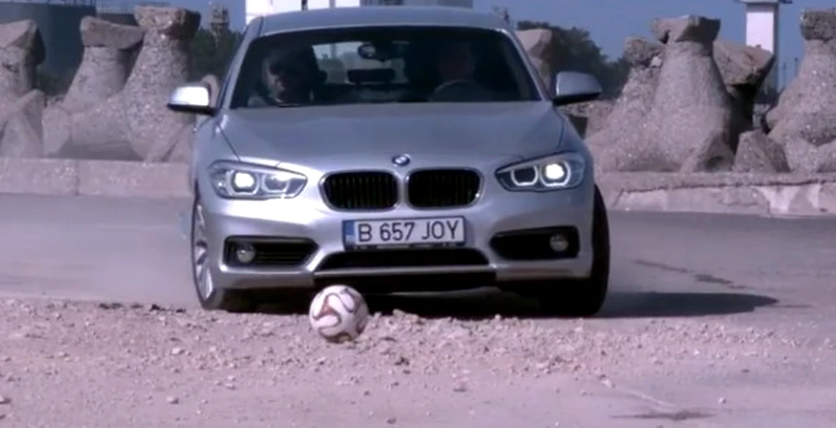 BMW Seria 1 şi MINI, derapaje controlate filmate cu 1000 de cadre / secundă – VIDEO